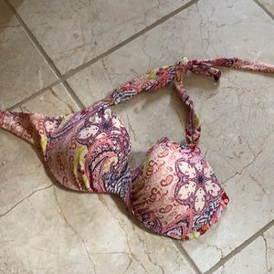 Paisley bikini top
